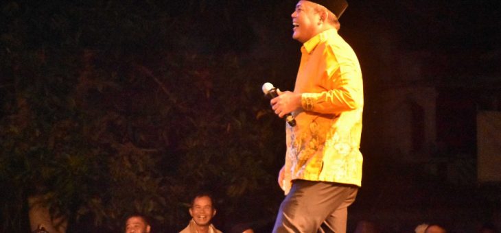 “Srikandi Kembar” Sukses Hibur Warga Jatipuro Dalam Malam Puncak Upacara Wahyu Kliyu