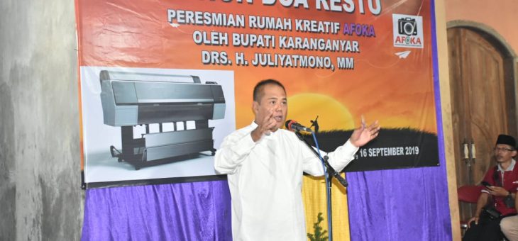 Peresmian Rumah Kreatif Afoka