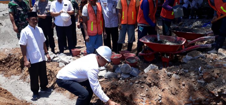 Peletakan Batu Pertama Kecamatan Mojogedang Kabupaten Karanganyar