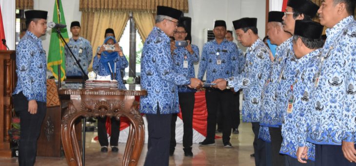Muskab Korps Pegawai Republik Indonesia (Korpri ) Kabupaten Karanganyar, 10 Pengurus Korpri 2019 dikukuhkan