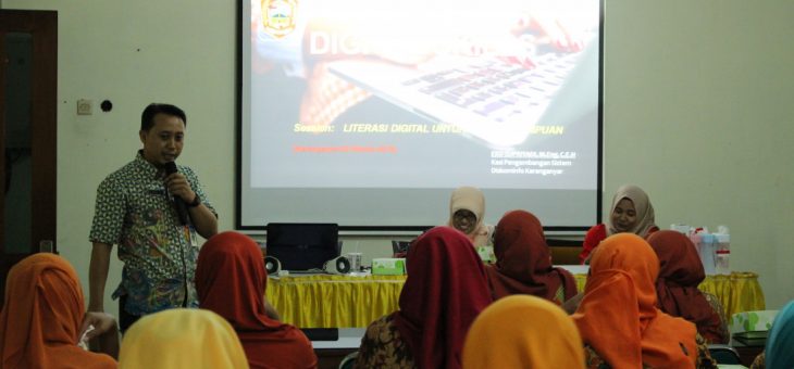 “IBU-IBU TAHAN JARIMU !” WORKSHOP LITERASI DIGITAL UNTUK KAUM IBU