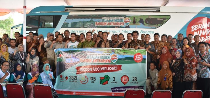 Penutupan Roadshow Bus KPK 2019 Jelajah Negeri Bangun Antikorupsi
