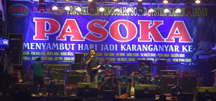 Pengukuhan Paguyuban Sound System Karangpandan (PASOKA)