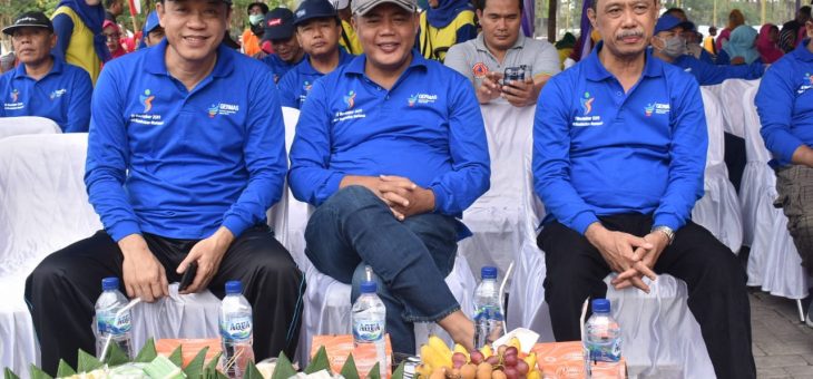 Jalan Sehat & Senam Prolanis Bersama Bupati Karanganyar Dalam Rangka Hari Kesehatan Nasional