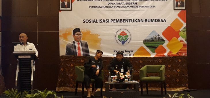 Sosialisasi Pembentukan BUMDes di Hotel Alana, Colomadu