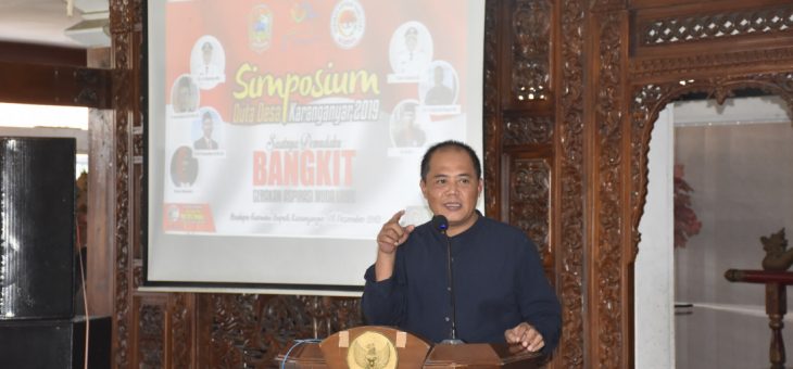 Simposium Duta Desa Karanganyar 2019 “Saatnya Pemudaku Bangkit”