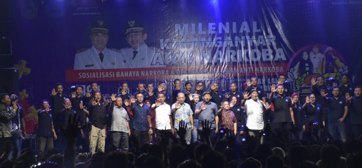Millenial Karanganyar Deklarasikan Anti Narkoba, Hadirkan Abah Lala Untuk Tarik Animo Masyarakat