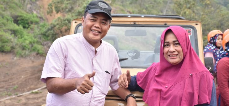 Bupati Karanganyar Jelajah Sakura Hills di Tawangmangu