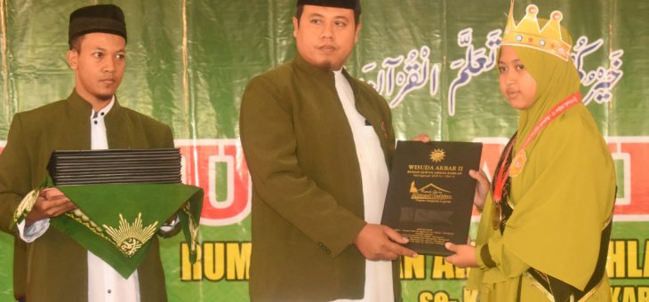 112 Hafidz Cilik Rumah Qur’an Karanganyar Di Wisuda, Bupati Karanganyar Ungkapkan Salah Satu Impiannya