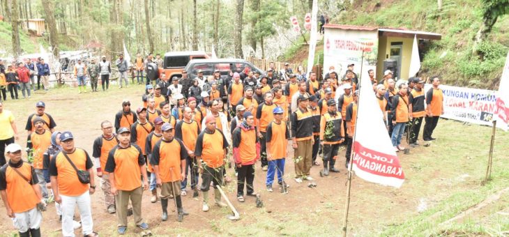 Jaga Gunung Lawu, Orari Karanganyar Tanam 1000 Pohon