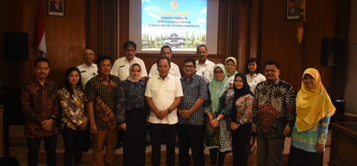 SHARING KIP BERSAMA PANSUS IV DPRD KAB. SLEMAN