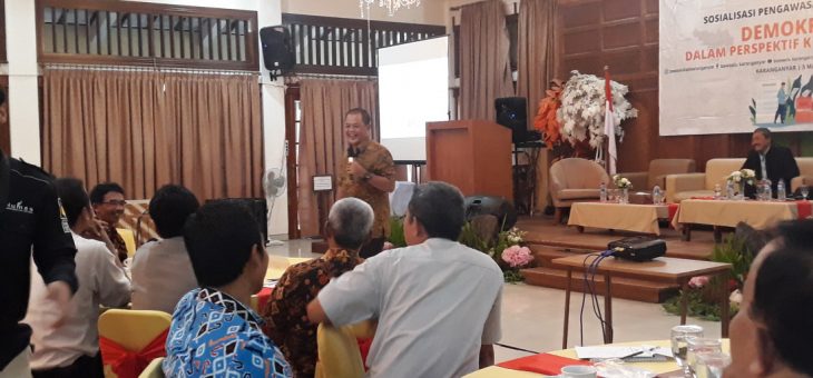 Bawaslu Karanganyar Gelar Sosialisasi Jelang Pilkades