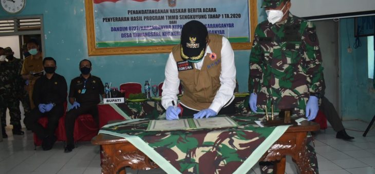 Jembatan Hasil TMMD Kuat dan Bisa Dilalui Tank