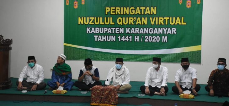Peringatan Nuzulul Qur’an Virtual Kabupaten Karanganyar