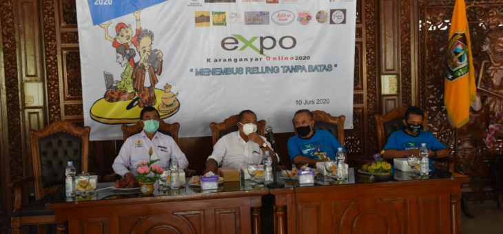 Bangkit Pelaku Ekonomi, Karanganyar Expo Online 2020 Digelar