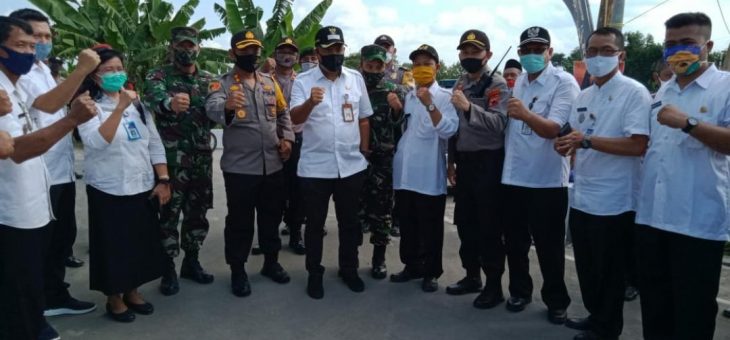 Bupati Cek Kampung Siaga Covid 19 Di Dusun Serut, Ngringo, Jaten