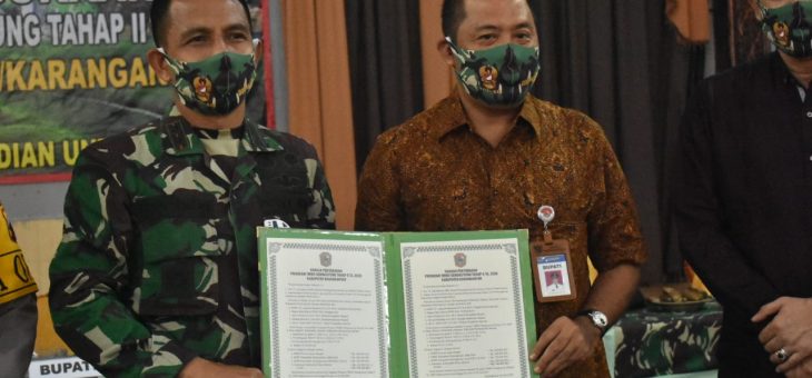 Percepat Pembangunan, TMMD Sengkuyung II Jatiyoso Dimulai