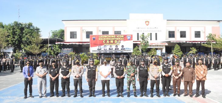 Launching Icon Bhabinkamtibmas Candi Polres Karanganyar 2020