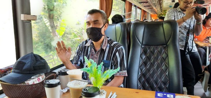Giatkan Kunjungan Wisata, Ekraf Karanganyar Launching Cafe Bus