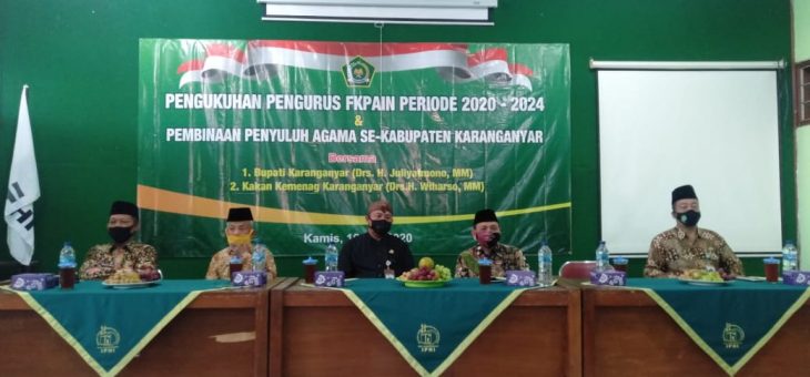 PEMBINAAN PENYULUH AGAMA DALAM MASA PANDEMI