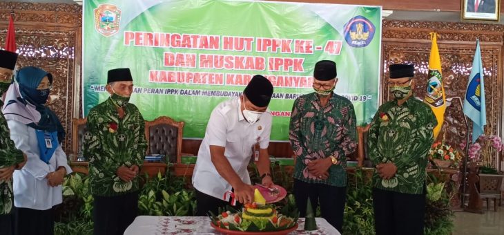 Peringatan Ke-47 HUT IPPK, Bupati : Tetap Berikan Yang Terbaik