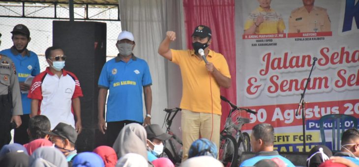 Penutupan PORDES Desa Kaliboto Di lapangan Kaliboto Kec. Mojogedang