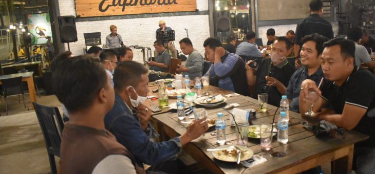 Dandim Baru ‘Kenalan’ Dengan Wartawan dan Bidang IKP Diskominfo