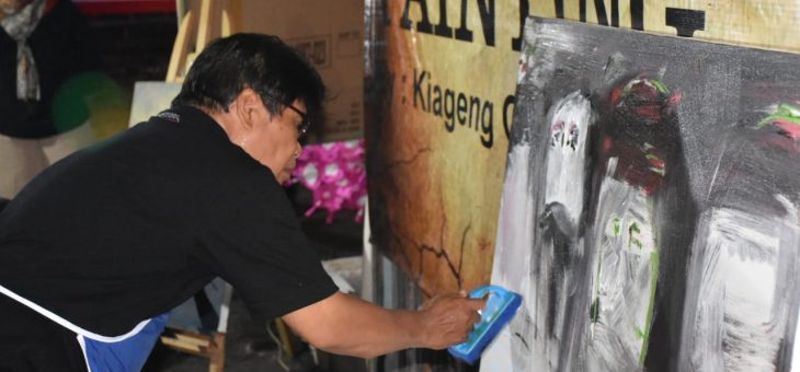 Kitchen Painting, Kreativitas Melukis Dengan Alat Dapur