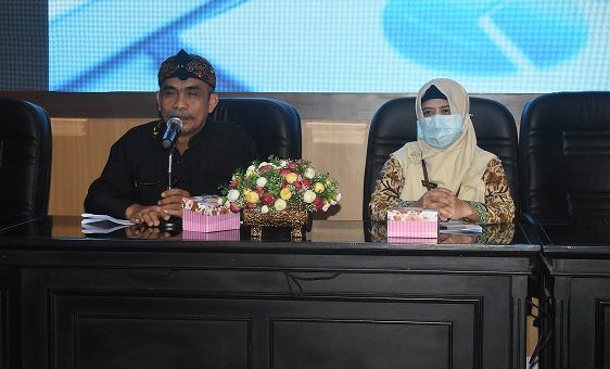 Sosialisasi dan Evaluasi Data Statistik Sektorat Tahun 2020