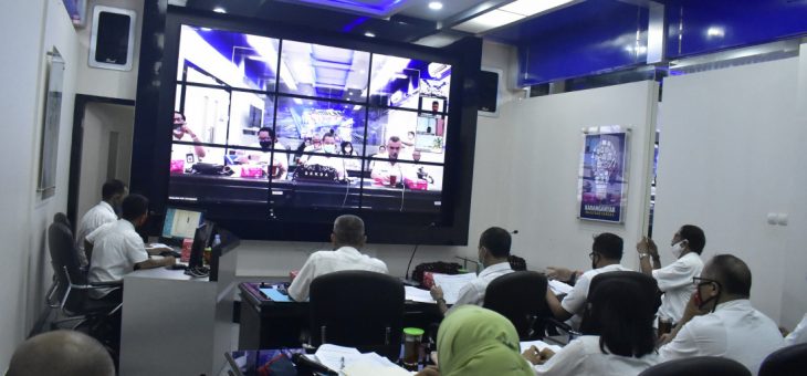 Kepala Diskominfo Pimpin Uji Konsekuensi DIK Secara Virtual