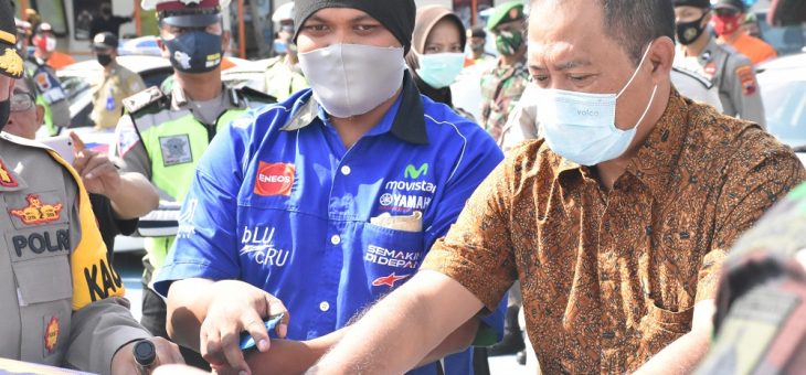 Launching Kendaraan Tim Tindak Covid-19 Polres Karanganyar
