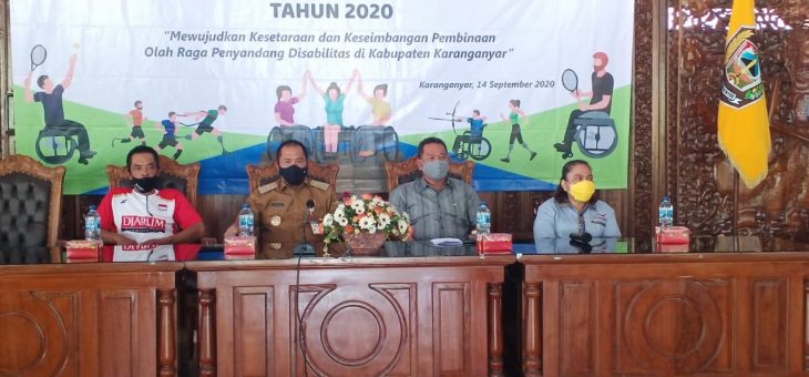 Musyawarah  Olah Raga Kabupaten (Musorkab) Tahun 2020