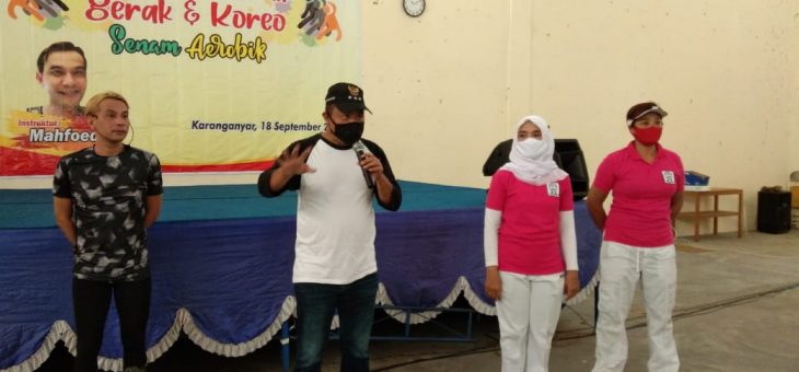 Pelatihan Teknik Gerak Dan Koreo Senam Aerobik