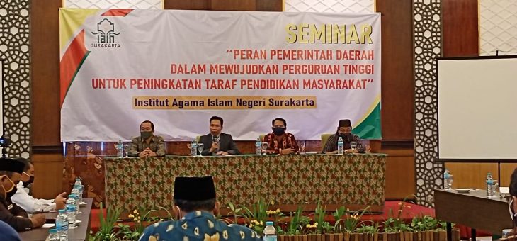 Seminar Pendidikan IAIN Surakarta di Syariah Hotel Solo