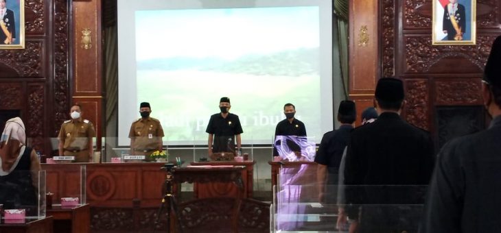 Rapat Paripurna Penyampaian Enam Raperda Kabupaten Karanganyar