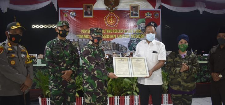 Penutupan TMMD Reguler ke-109 Tahun 2020