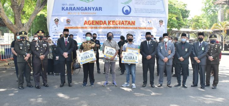 Hari Jadi Kabupaten Karanganyar Ke 103 Lebih Banyak Virtual
