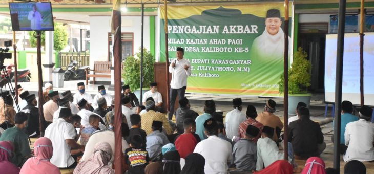 Pengajian Akbar Ahad Pagi, Bupati Sampaikan Sedekah Penghapus Dosa