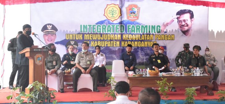 Mentan Kagumi Integrated Farming Ala Petani Desa Kragan, Minta Bupati Buat Koorporasi Untuk Petani