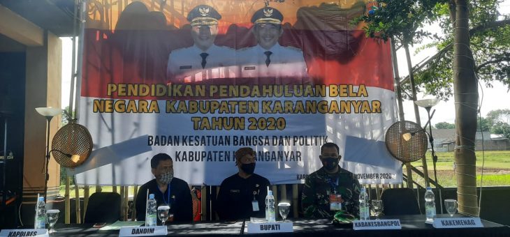 Tumbuhkan Rasa Cinta Tanah Air pada Generasi Muda, Pemkab Karanganyar Gelar Pendidikan Bela Negara