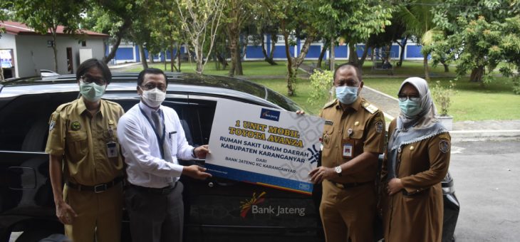 Dapat CSR, 1 Unit Avanza, Pemkab Berikan Untuk Rumah Sakit
