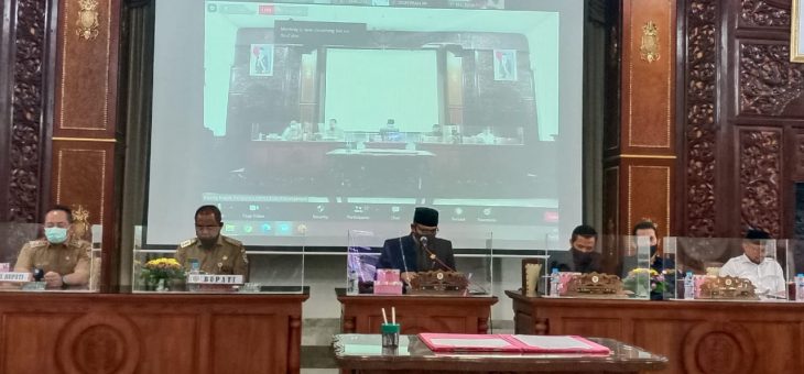 Pengantar Nota Keuangan RAPBD Kabupaten Karanganyar TA 2021