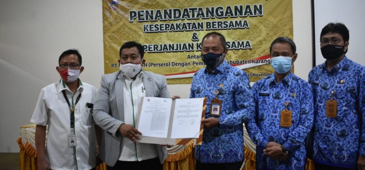 Kembangkan Perekonomian Wilayah, Pemkab Karanganyar Gandeng PT Pegadaian