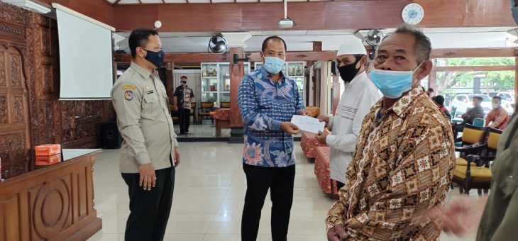 113 Kepala Keluarga Korban Bencana Terima Bantuan
