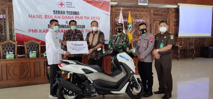 Serah Terima Hasil Bulan Dana PMI Tahun 2020