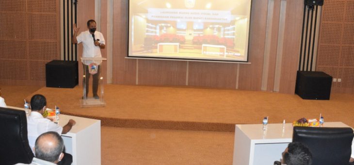 Launching Ruang Audio Visual Disarpus, Bupati Minta Bisa Menginsparasi dan Melahirkan Masyarakat Karanganyar Yang Cerdas