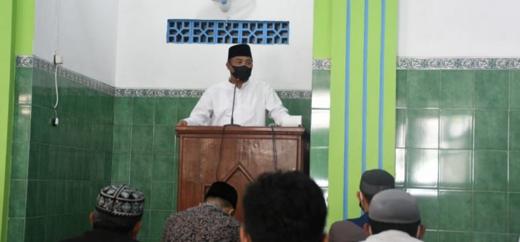 Bupati Juliyatmono : Harus Istiqomah Agar Masjid Bisa Makmur