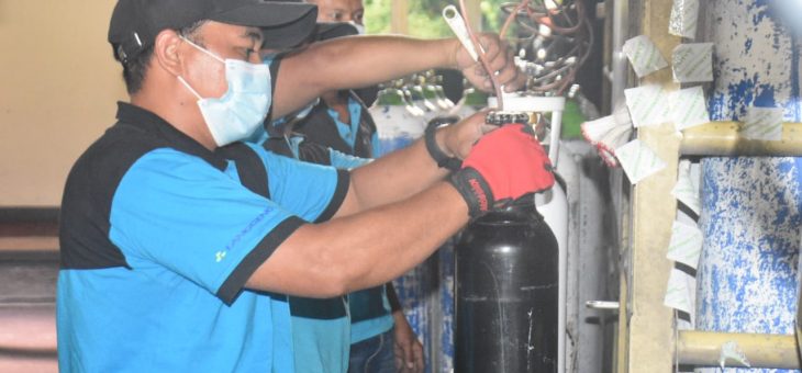 Pemkab. Karanganyar Bagi-Bagi Oksigen Gratis, Masyarakat ‘Langsung Menyerbu’