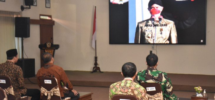 HUT 71 Provinsi Jawa Tengah, Ganjar Ingatkan Masyarakat Jangan Pasrah Dan Menyerah Hadapi Pandemi
