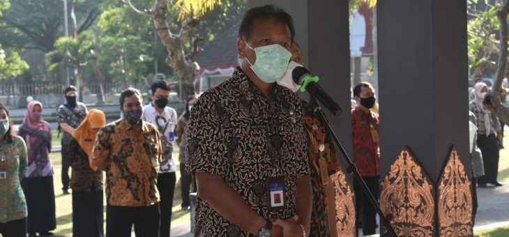 Apel Pagi Serta Pelepasan Purna Tugas ASN di Lingkungan Sekretariat Daerah